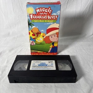 Maggie and the Ferocious Beast - Lets Play a Game (VHS, 2003) - Picture 1 of 6
