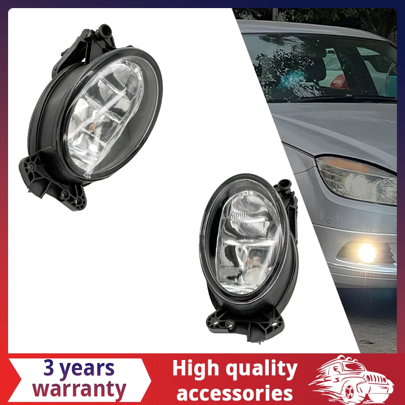 1*Pair Fog Light Lamp For Mercedes Benz W164 ML320 ML350 ML500 2006 2007 2008 Foto 1 de 4