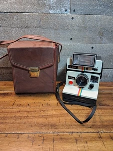 Polaroid One Step Camera With Q-Light Flash - Good - Picture 1 of 6