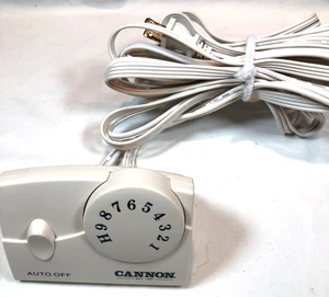 Controlador de calor de manta eléctrica Cannon / Biddeford TC11BA - blanco roto - Imagen 1 de 4