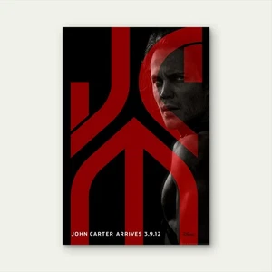 John Carter (2012) Movie Ready to Hang Metal Print - Bild 1 von 5