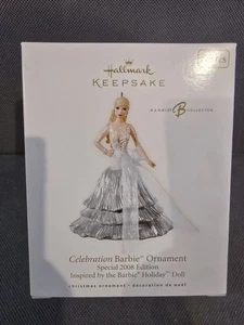 Hallmark Keepsake Celebration Barbie Holiday Ornament 2008 9. in Serie - Bild 1 von 2