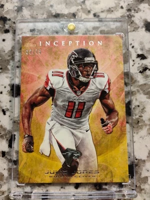 2013 Topps Inception Base Yellow Julio Jones #31  32 / - Image 1 of 2