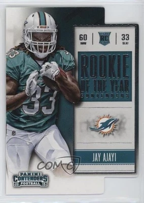 2015 Panini Contenders Rookie of the Year Contenders Jay Ajayi #ROY17 RC - Image 1 of 2