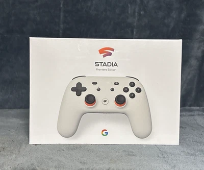 Google Stadia Premiere Edition Controller + Chromecast Ultra 4K NEW/SEALED - Image 1 of 4