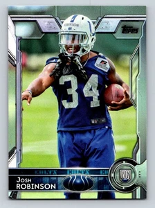 2015 Topps #498 Josh Robinson Indianapolis Colts Rookie - Picture 1 of 2