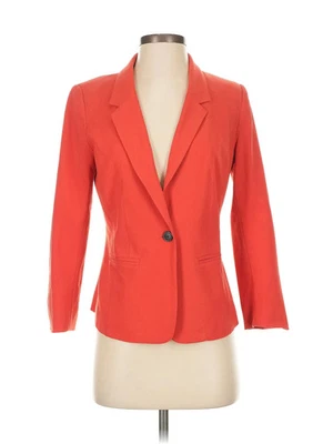Kensie Women Orange Blazer S - Image 1 of 4