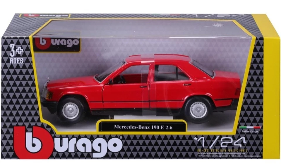 Bburago Mercedes 190E (1987) 1:24 - Immagine 1 di 1