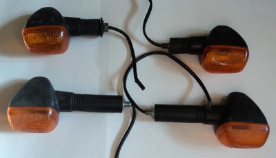 1999 - 2002 Suzuki SV650 Motorcycle OEM Front & Rear Pairs Turn Signals Used - Image 1 of 3