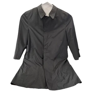 HART SCHAFFNER & MARX Vintage Mantel Zip Out Wolle Karofutter Gr. 44 L - Bild 1 von 20