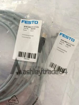 1PC FESTO NEBU-M8G3-K-2.5-LE3 541333 Connecting cable NEW - Image 1 of 3
