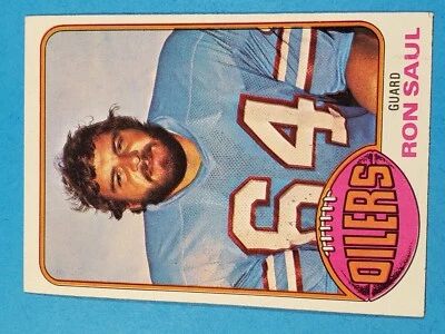 1976 TOPPS FOOTBALL #208 RON SAUL HIGH GRADE EX EX-MT - Image 1 of 2