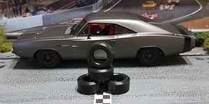 URETHANE SLOT CAR TIRES 2pr PGT-21093XD fits Pioneer Chargers - Picture 1 of 1