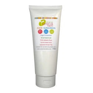 UNICA - CREMA SOLARE BIOLOGICA OLIO DI SEMI DI CAROTA TÈ VERDE SPF 30+ ECZEMA PSORIASI - Foto 1 di 1