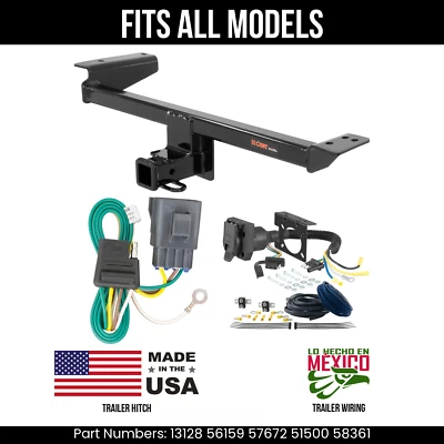 Enganche de remolque para Land Rover Range Rover Evoque 15-19 + correa de cableado de 7 pines 13128 2" Foto 1 de 4