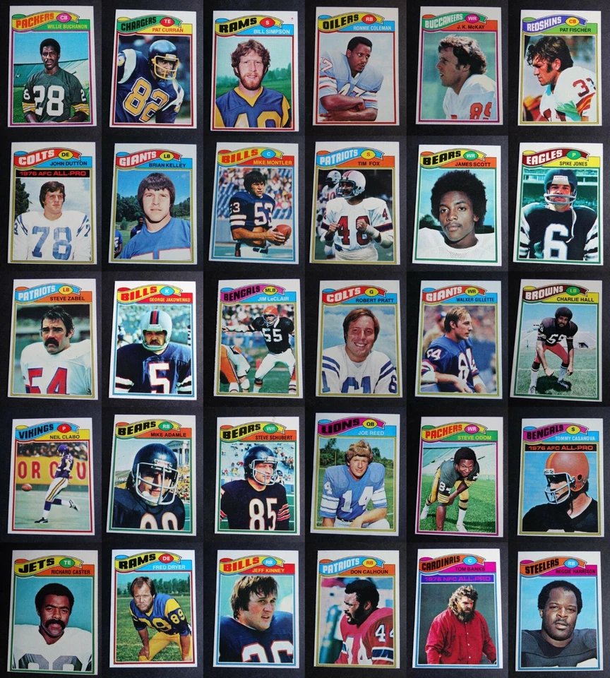 1977 Topps Football Cards Complete Your Set You U Pick From List 401-528 - Image 1 of 1