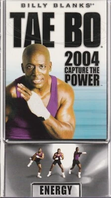 Billy Blanks ENERGY Tae Bo 2004 Capture The Power Workout VHS (VG) - Image 1 of 2