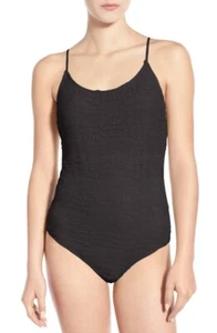 Billabong 142196 Womens Black 'Lacy Daze' Sleeveless Bodysuit Size Medium - Picture 1 of 4