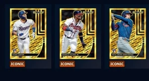 Topps Bunt DIGITAL Black Gold ICONIC 3er Set | Evan Carter, Acuna, PCA - Bild 1 von 4