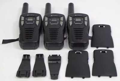 Cobra Microtalk 1x CXT195 2xCXT145 Black 22 Channel 16 Mile Two Way Radios - Image 1 of 2