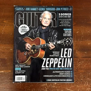 Guitar World Magazine July 2014 Led Zeppelin w/ Poster - Picture 1 of 5