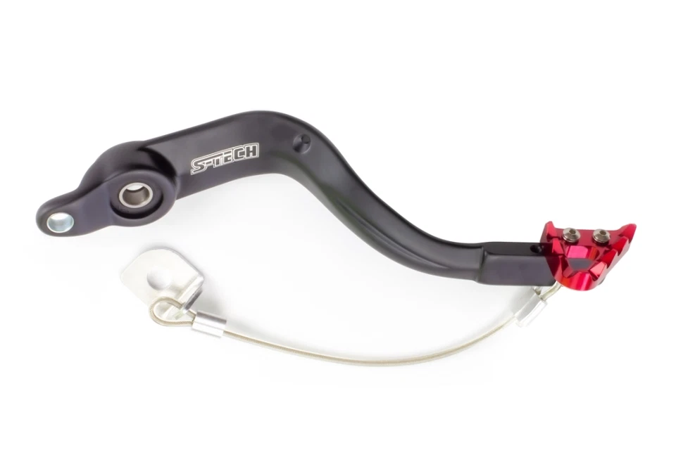 Palanca de freno de pie S-Tech roja para Beta RR 125 2020-2022 en aspecto de fábrica, CNC Foto 1 de 1