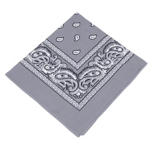 USA Seller 100% Cotton Paisley Bandanas 22"X22" Scarf Head Neck Bandannas - Picture 1 of 51