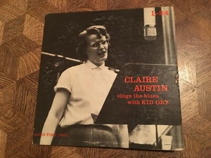 CLAIRE AUSTIN - Sings The Blues ~ GOOD TIME 10" 24 [Recorded: 1954] w/Hall RARE - Imagen 1 de 5