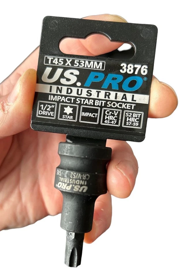 1/2" Drive Torx Star Impact Socket T30 T40 T45 T50 T55 T60 T70 Choose Sockets - Image 1 of 1