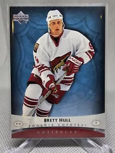 2005-06 Upper Deck Artifacts Brett Hull #77 HOF - Picture 1 of 6