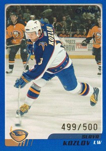 2003-04 O-Pee-Chee Hockey Blue #196 Slava Kozlov 499/500