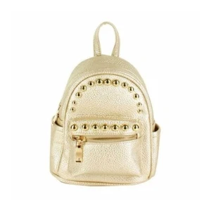TIGERSTARS GOLD NIETEN RIEMEN LEDERRUCKSACK - Bild 1 von 2