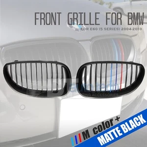 2004-2010 BMW E60 (5-Series) Front Grill M Color + Matte Black - Bild 1 von 6