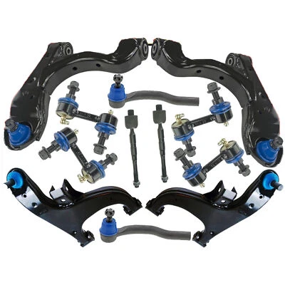 12PCS Suspension Kit Ball Joint W/ Tie Rod Assembly Mevotech For Nissan Armada - Image 1 of 4