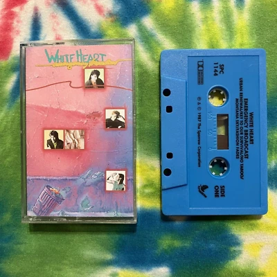 White Heart Emergency Broadcast Christian Cassette - Image 1 of 4