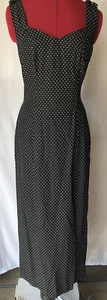 Blondie and Me Retro Vintage Stil Neckholder Bleistift Tupfen Kleid Gr 9-10 - Bild 1 von 10