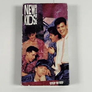 New Kids on the Block Step by Step VHS RARE Original 1990 - Picture 1 of 11