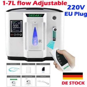 1~7L/min SauerstoffKonzentrator Tragbarer intelligenter Sauerstoffgerät 220V DE - Bild 1 von 21