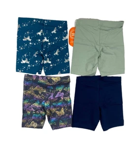 Wonder Nation Lot Of 4 Shorts Set Girls S(6-6X) Multicolor Cotton Stretched - Picture 1 of 3