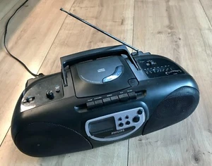 Philips AZ 1000 CD Radio Cassetten Recorder - Bild 1 von 3