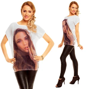 Damen Shirt T-Shirt Sommer Kurzarm Oberteil Bluse Festliche Blusenshirt T03 - Bild 1 von 13