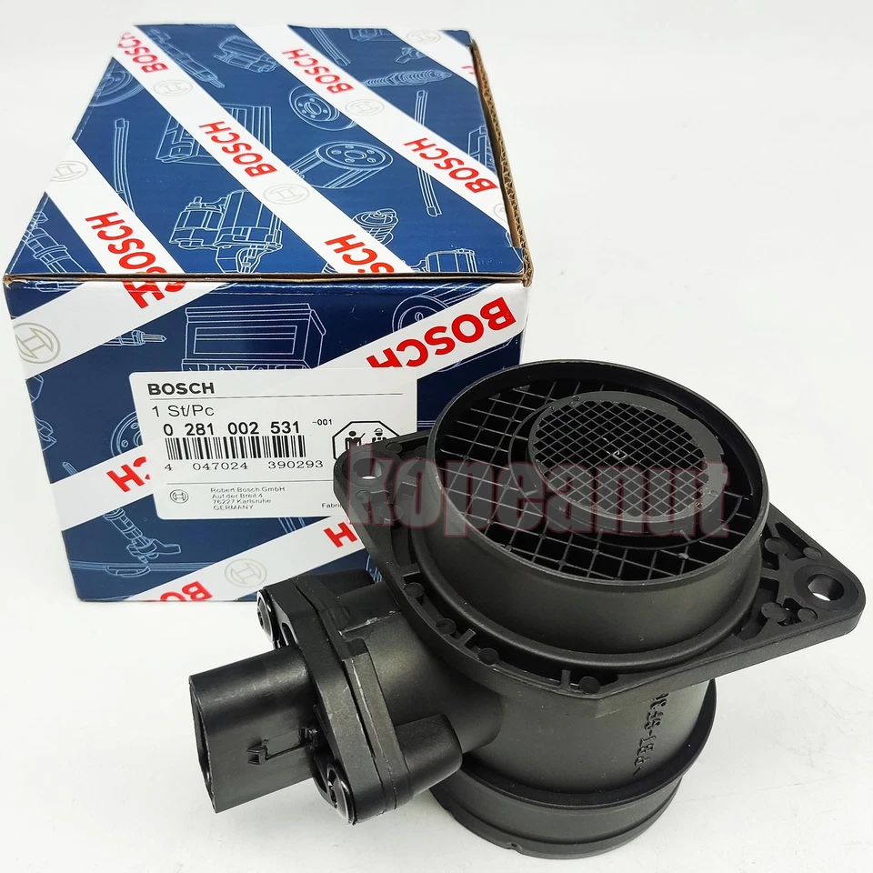 Sensor de flujo de aire de masa 0281002531 para 04-06 Bosch VW Volkswagen Beetle Jetta Golf Foto 1 de 4