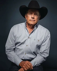 George Strait Glossy 8X10 Photo Picture Print Image A - Picture 1 of 1