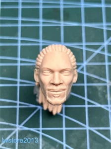1:4 Smile Singer Man Head Sculpt Carved For 18" Male Action Figure Body Toys - Picture 1 of 6