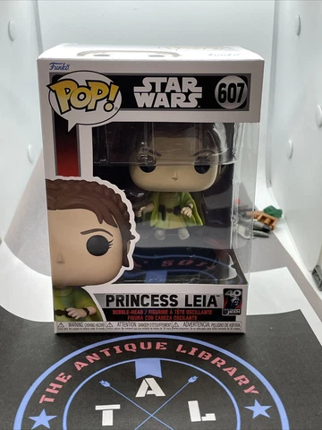 Funko Pop! Star Wars ROTJ 40th Anniversary. #607 Princess Leia (Endor) In Stock Cover