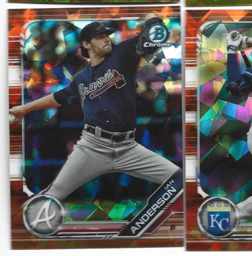 Ian Anderson  2019 Bowman Chrome Draft Sapphire     23/25 - Image 1 of 1