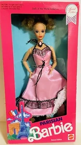 Parisian Barbie Dolls of the World France 2nd Ed DOTW Mattel 1990 Steffie 9843 - Picture 1 of 15