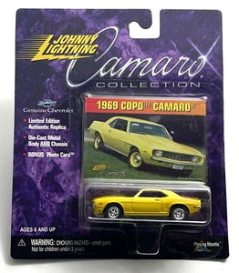 Johnny Lightning - Camaro Collection - Yellow 1969 Copa Camaro - 1:64 - Picture 1 of 1
