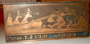 Seltener Vintage Weihnachtsdruckerblock  - Bild 1 von 5