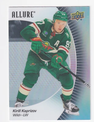 2023-24 Upper Deck Allure BLACK RAINBOW #25 KIRILL KAPRIZOV Minnesota Wild - Image 1 of 2